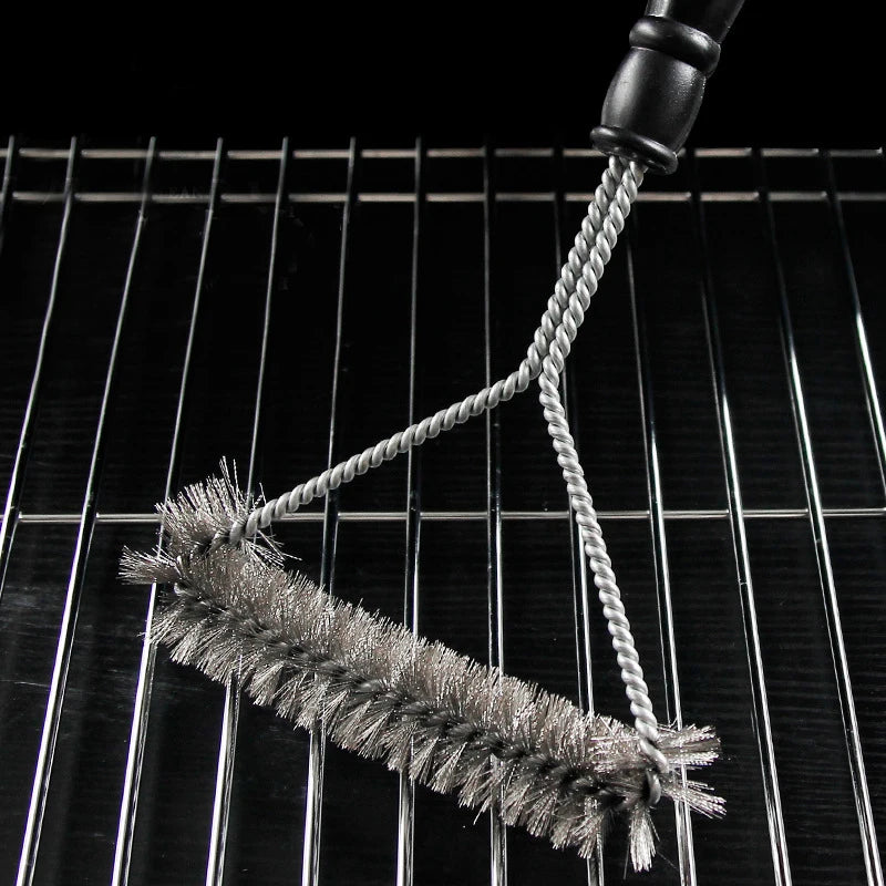 Stainless Steel BBQ Grill Cleaning Brush