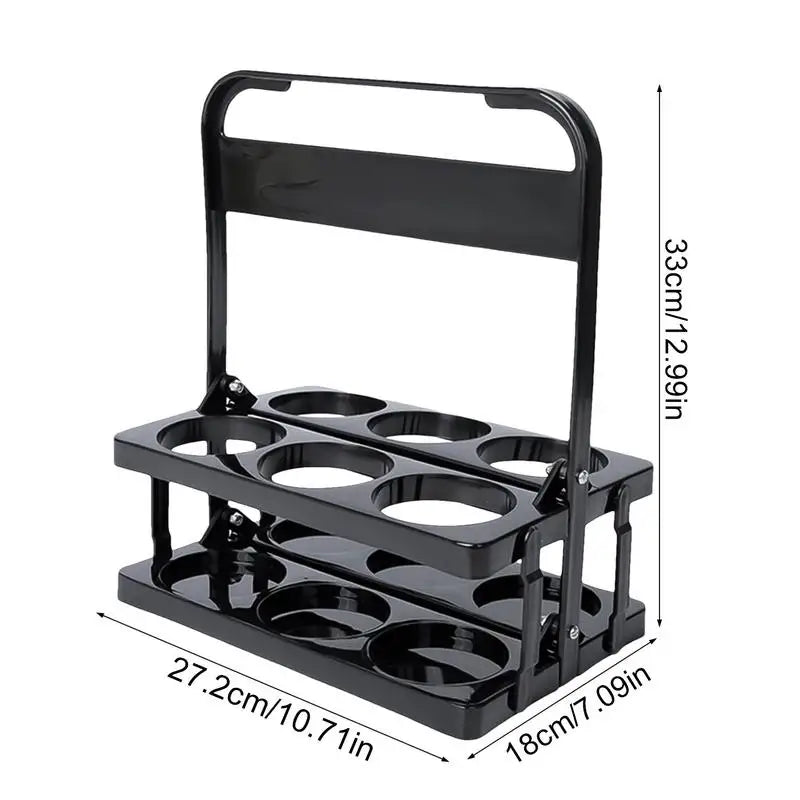 Foldable 6-Bottle Drink Carrier