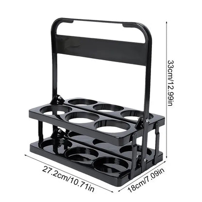 Foldable 6-Bottle Drink Carrier