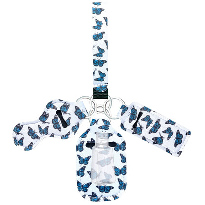 Lip Balm Holder Keychain Set