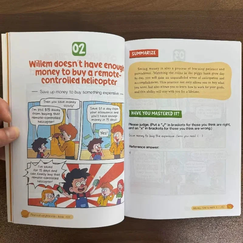 Kids Financial Literacy Comic Book – Learn About Money