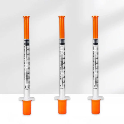 Disposable 1ml Pet Syringes with Needles – Pack of 10