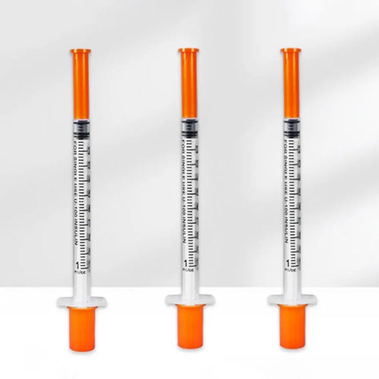 Disposable 1ml Pet Syringes with Needles – Pack of 10