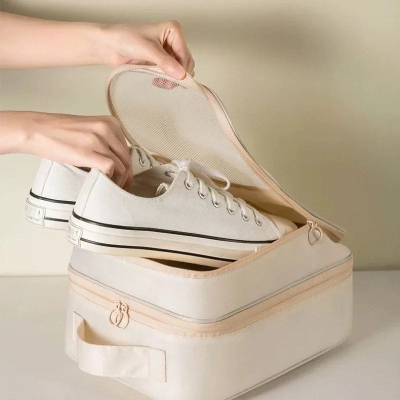 Travel Shoe Storage Bag for 3 Pairs
