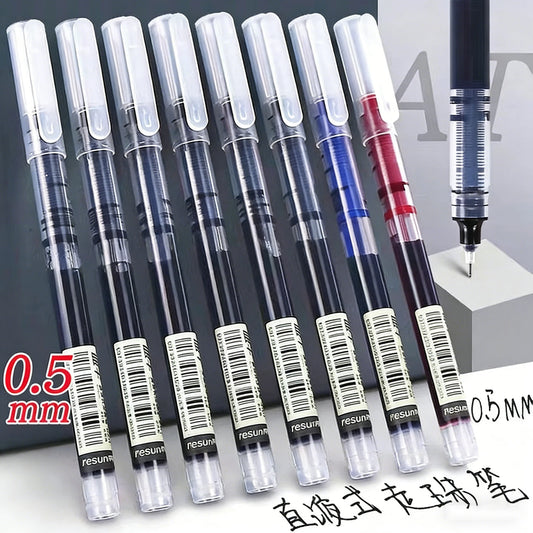 Transparent Ink Tube Liquid Gel Pens