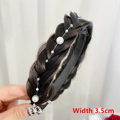 Synthetic Braided Hair Band for Women
