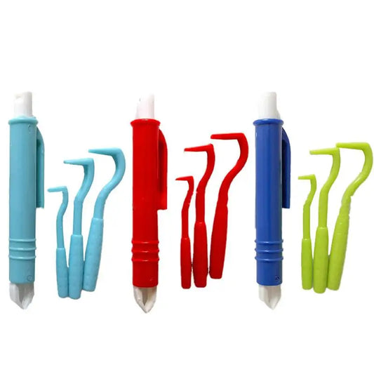Pet Tick Remover Kit with Hooks & Tweezers