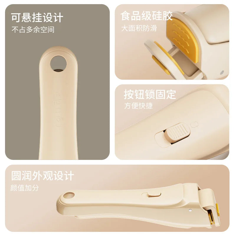 One-Handed Heat Resistant Dish Plate Holder