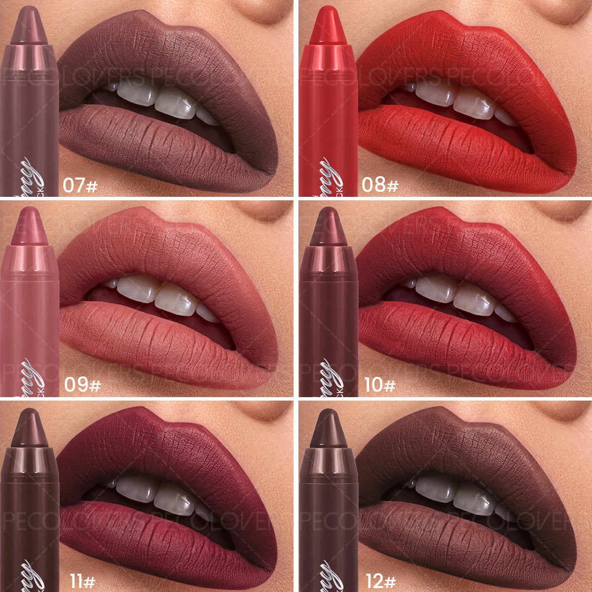Matte Lip Liner & Lipstick