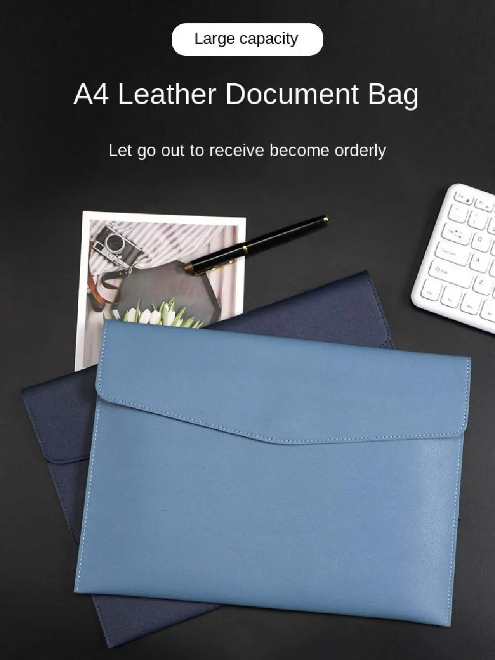 Large Capacity Document Envelope for Office & School
