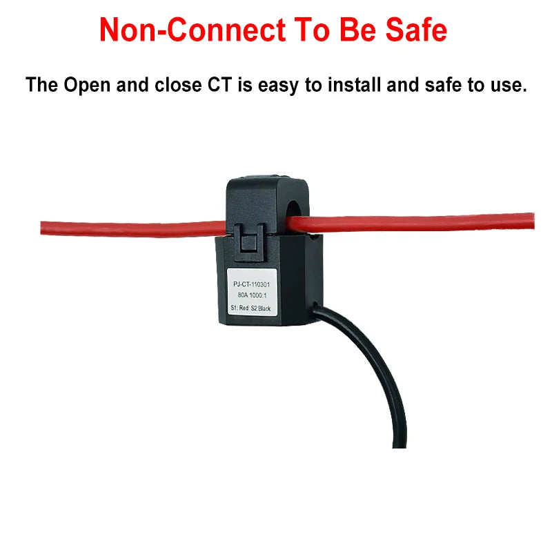Smart WiFi Energy Meter with Clamp Sensor