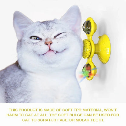 Spinning Cat Windmill Toy