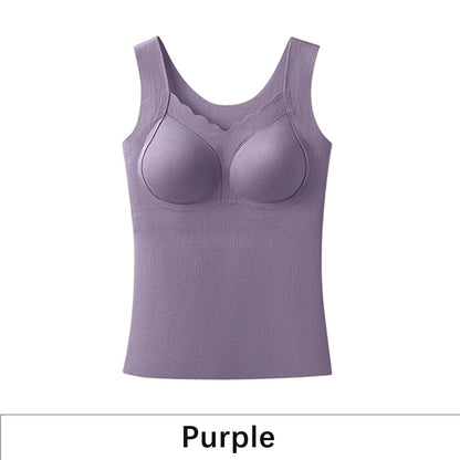 No-Bra Needed Heated Style Thermal Camisole