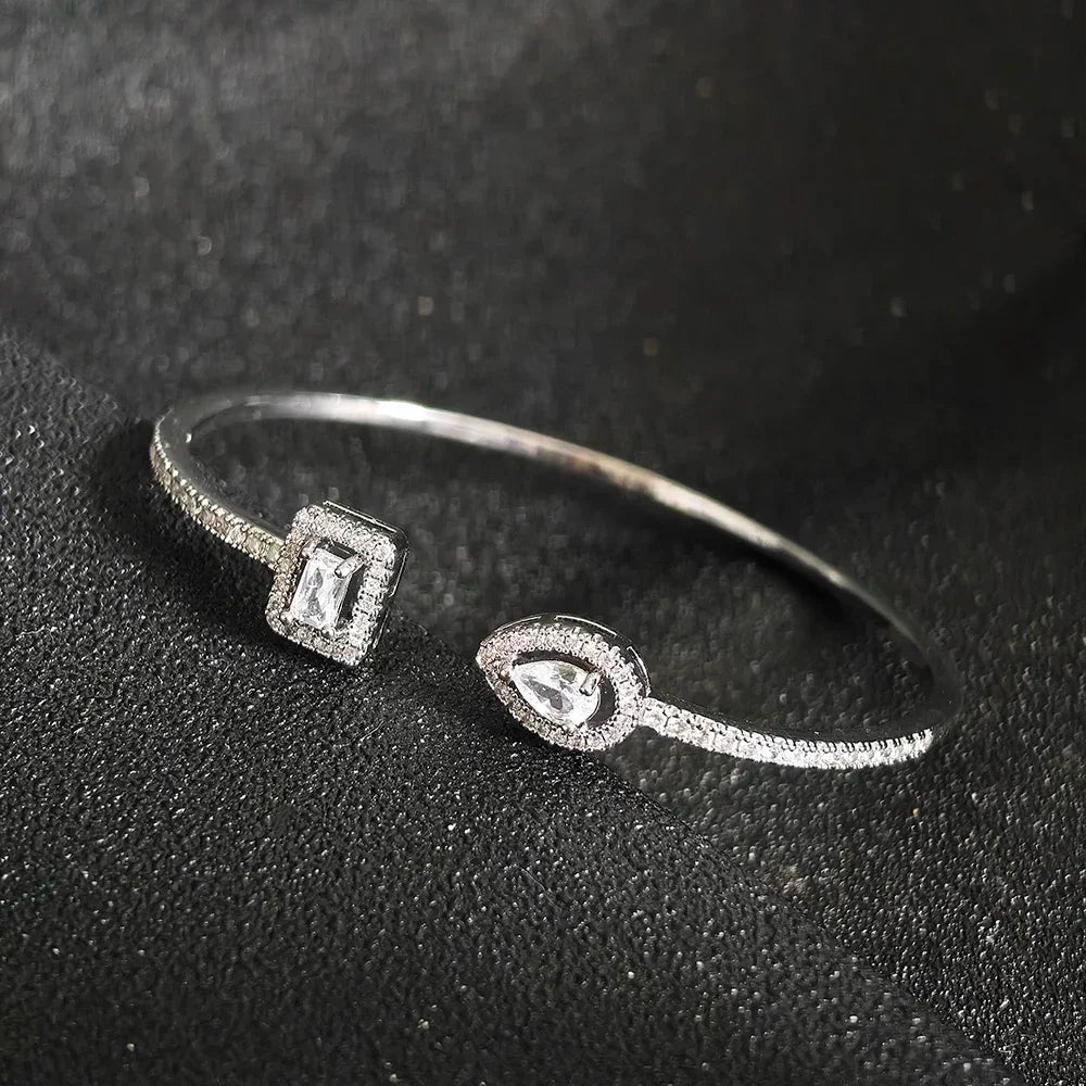 Adjustable Snake-Inspired Cuff Bracelet