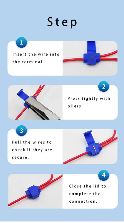 Scotch Lock Wire Connectors – Quick Splice Electrical Terminals