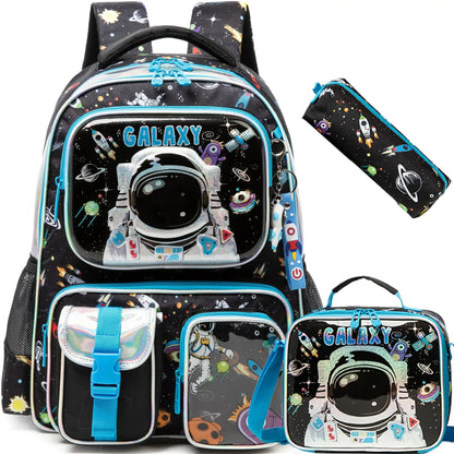3-in-1 Kids School Backpack Set