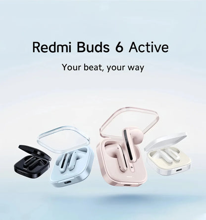 Xiaomi Redmi Buds 6 Active Wireless Bluetooth Earbuds