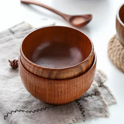 Japanese Style Wooden Bowl