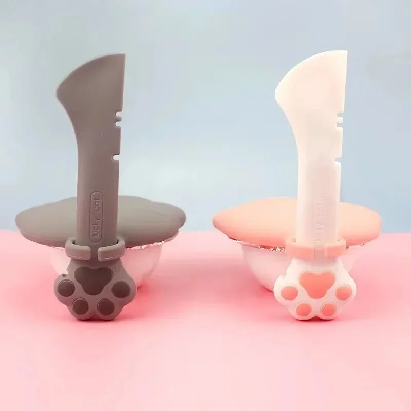 Silicone Pet Food Spoon & Can Opener