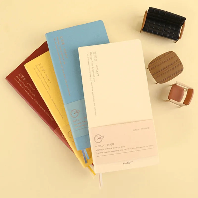 Portable Undated Planner Notebook