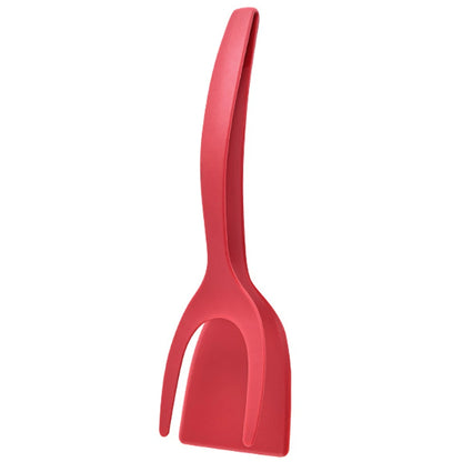 2-in-1 Grip & Flip Spatula Tongs