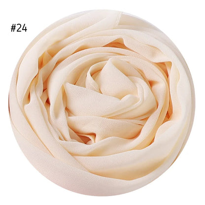 Malaysian Pearl Chiffon Hijab Scarf