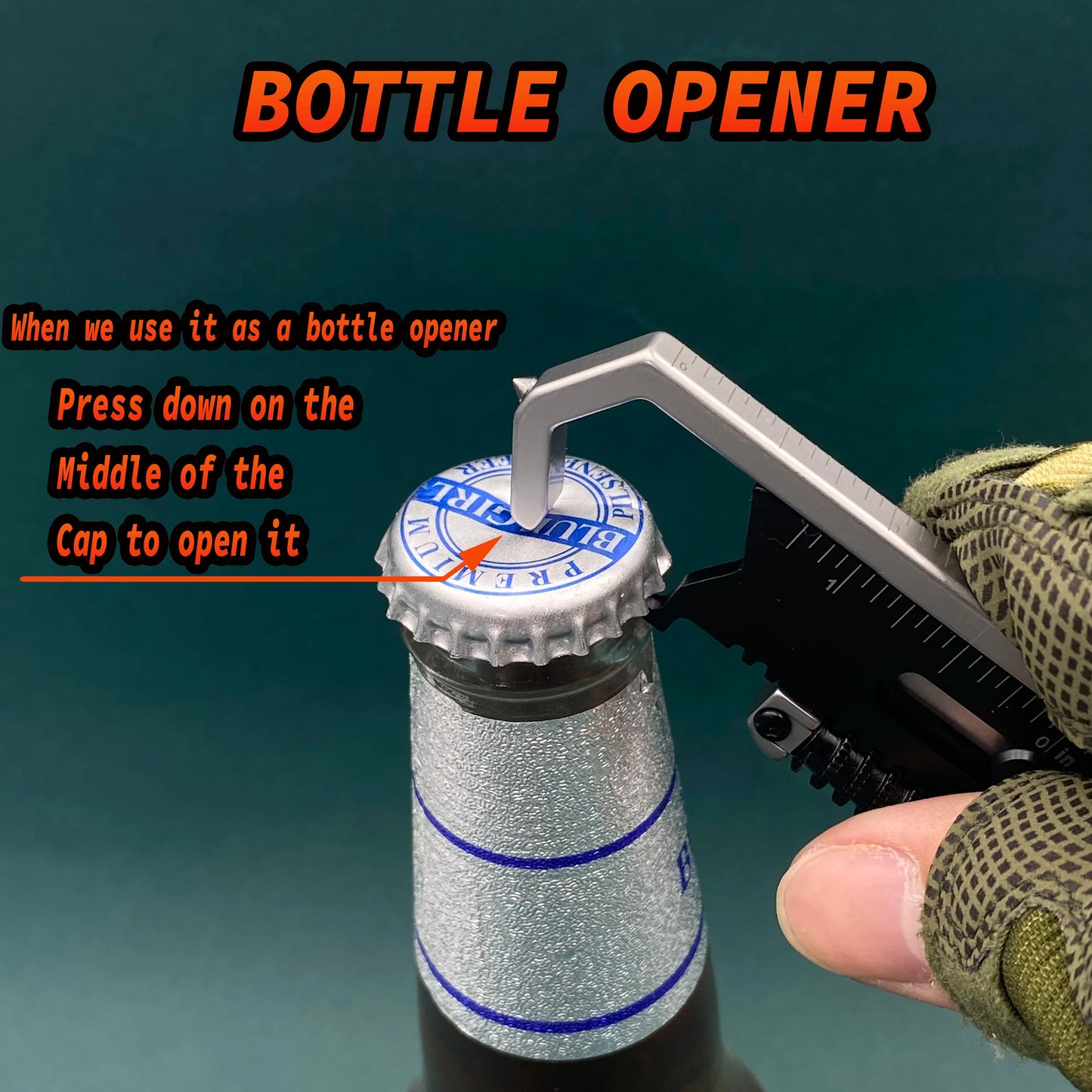 9-in-1 Stainless Steel EDC Multi-Tool