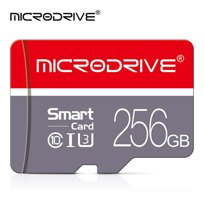 Class 10 High-Speed MicroSD Card with SD Adapter