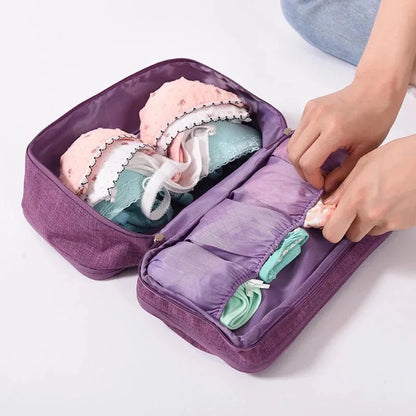 Travel Underwear & Clothing Storage Organizer Bag