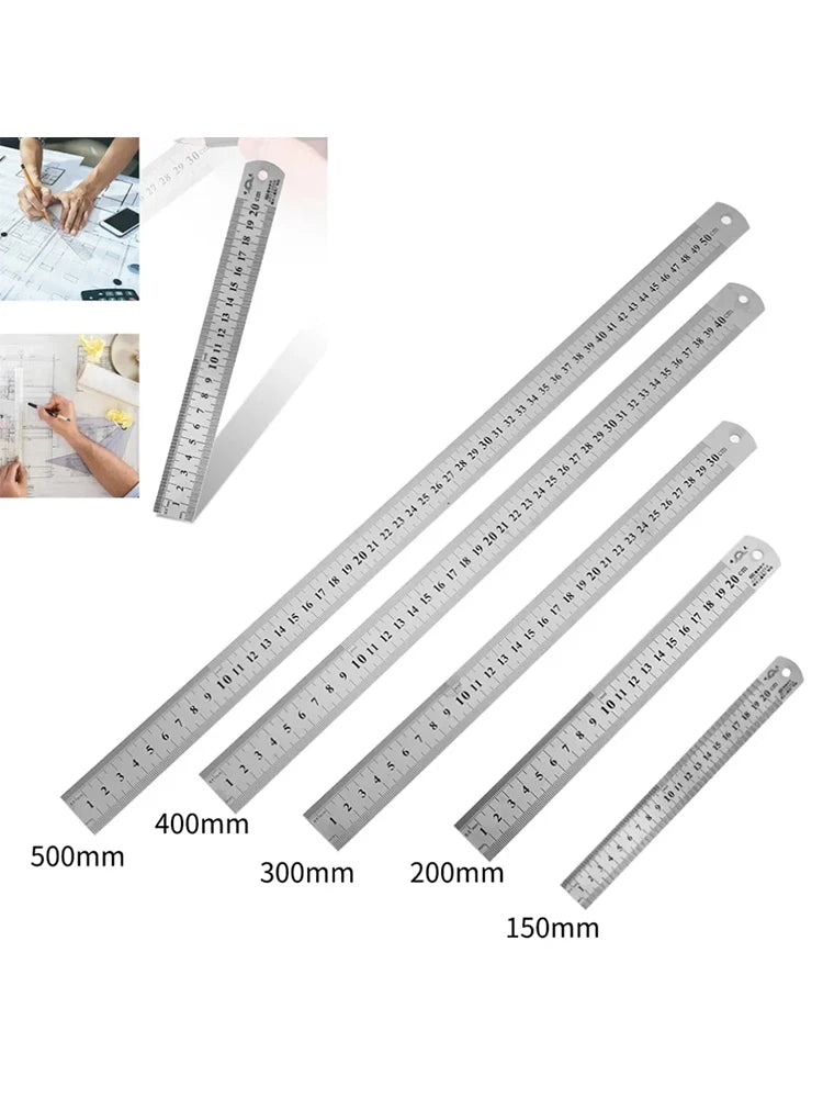 Stainless Steel Straight Measuring Ruler