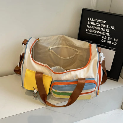 Unisex Nylon Travel Duffle Bag