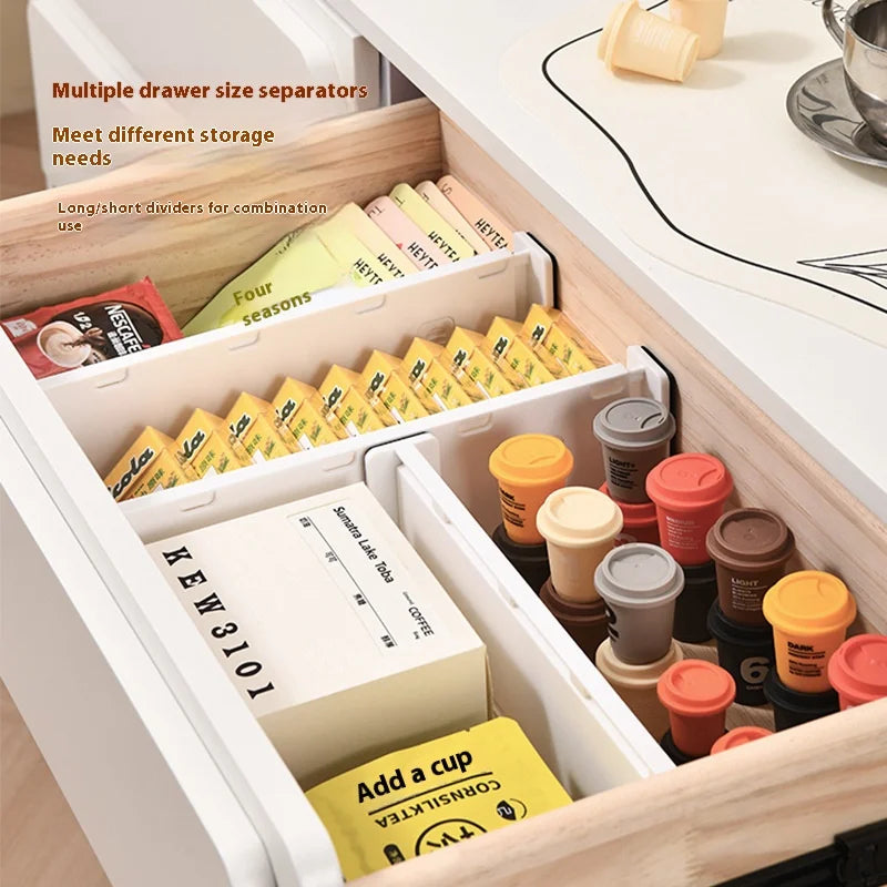 Adjustable Drawer Organizer Divider for Clothes & Storage