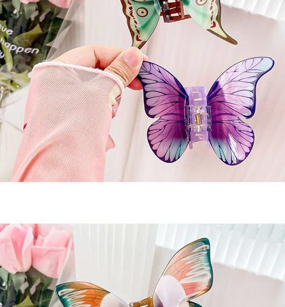 Butterfly Hair Claw Clip
