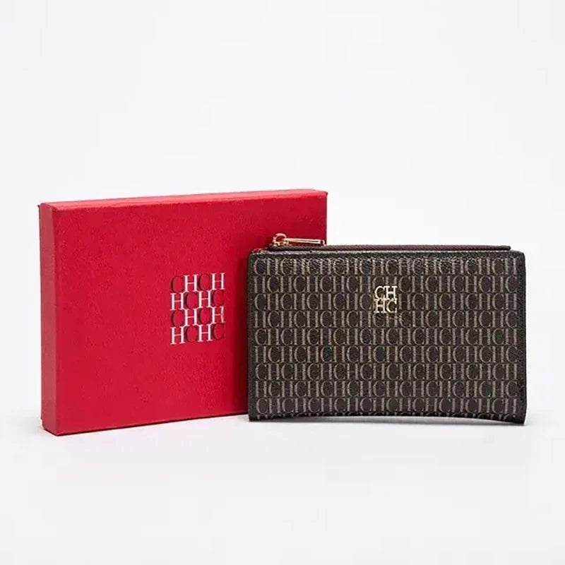 Luxury PU Leather Women’s Wallet with Artistic Print