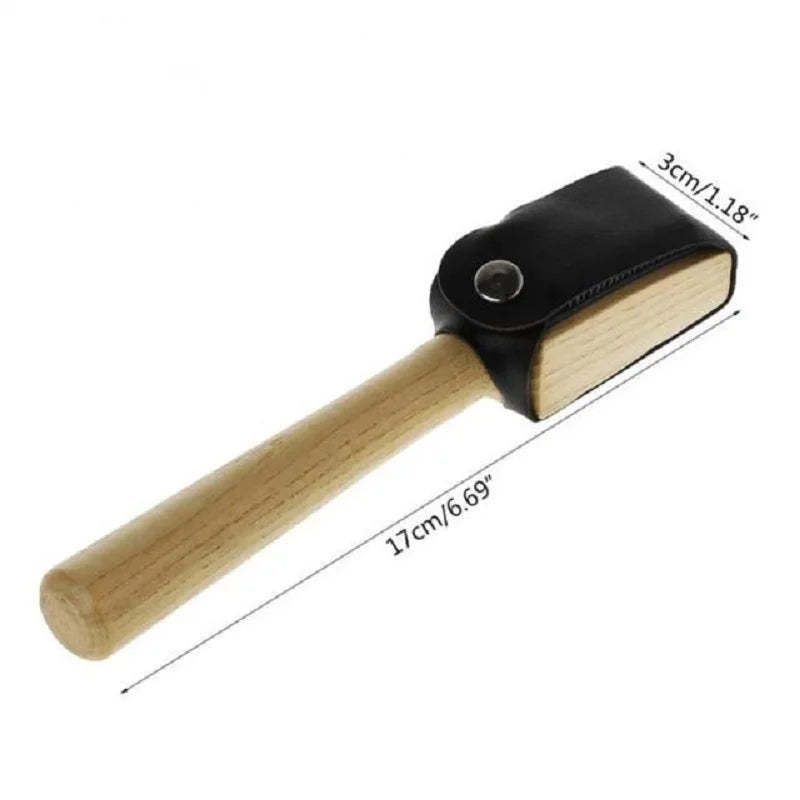 Wood-Handle Suede Sole Shoe Cleaning Wire Brush