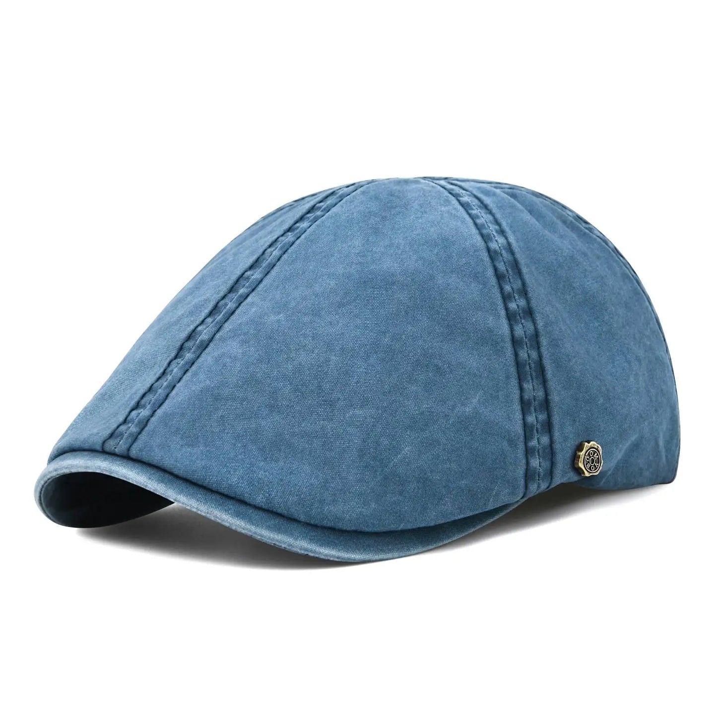 Cotton Newsboy Ivy Flat Cap