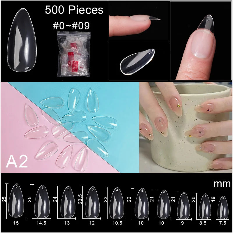 Full Cover False Nail Tips