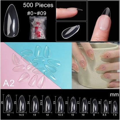 Full Cover False Nail Tips