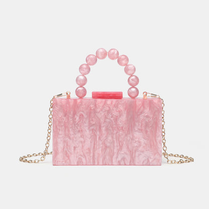 Pearl Weave Evening Handbag