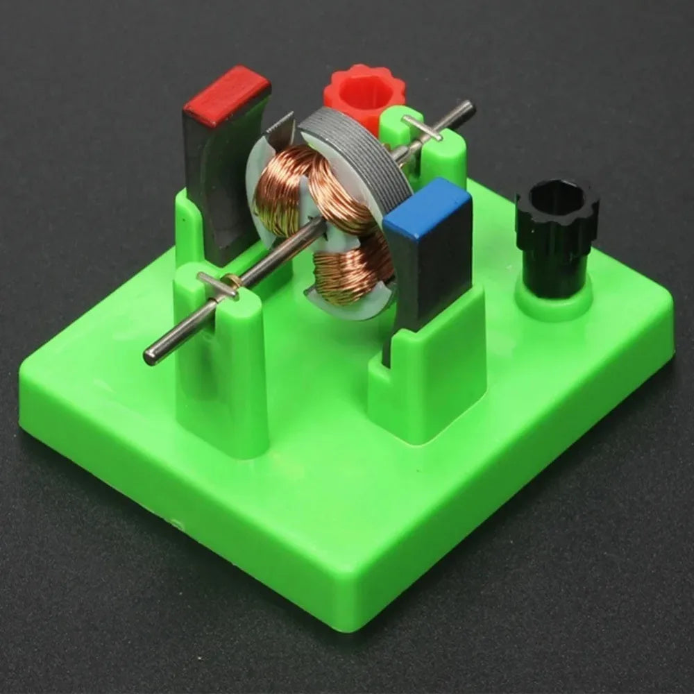 Educational DC Motor Model for STEM Science Learning