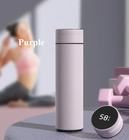 Smart Temperature Display Vacuum Flask