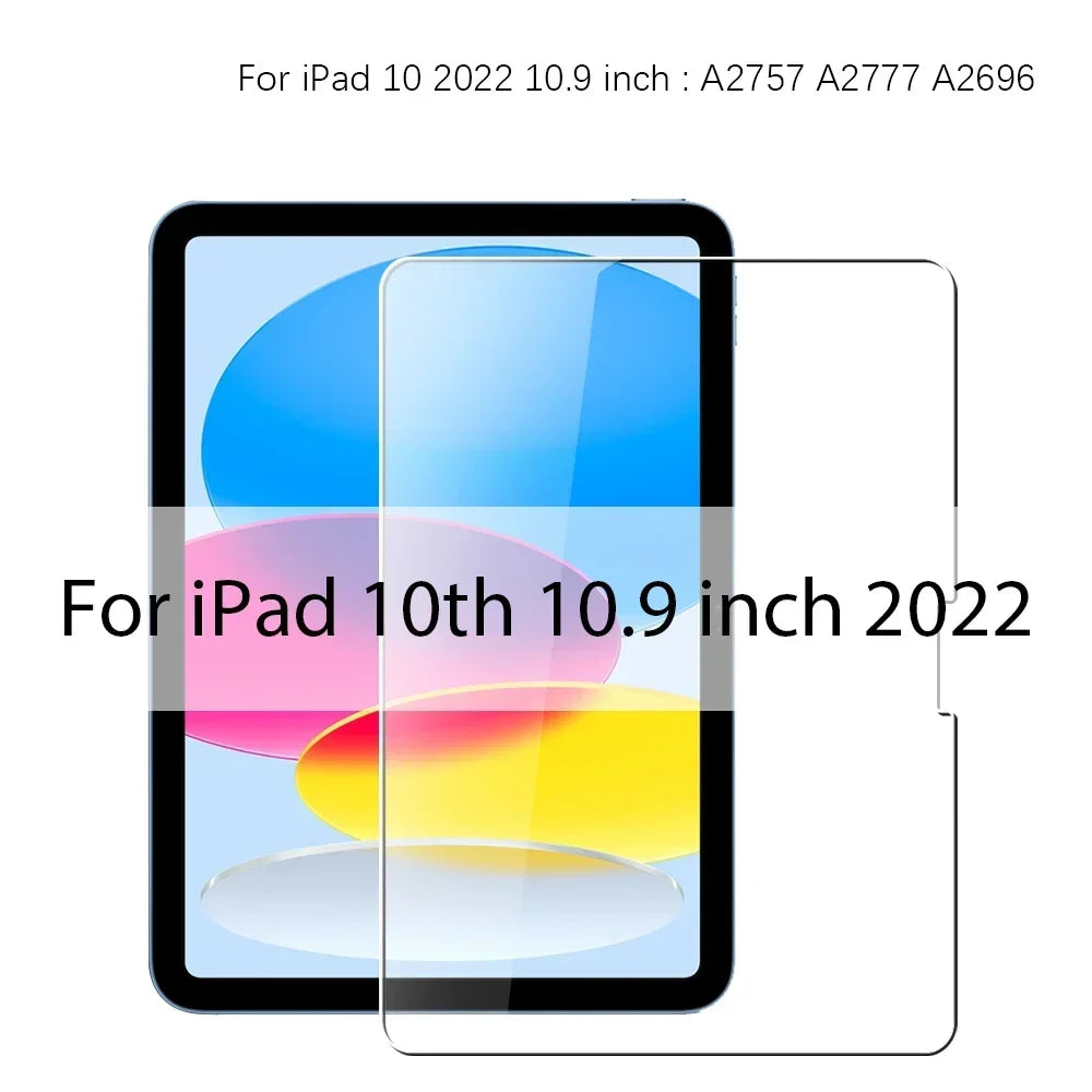 iPad Tempered Glass Screen Protector Set