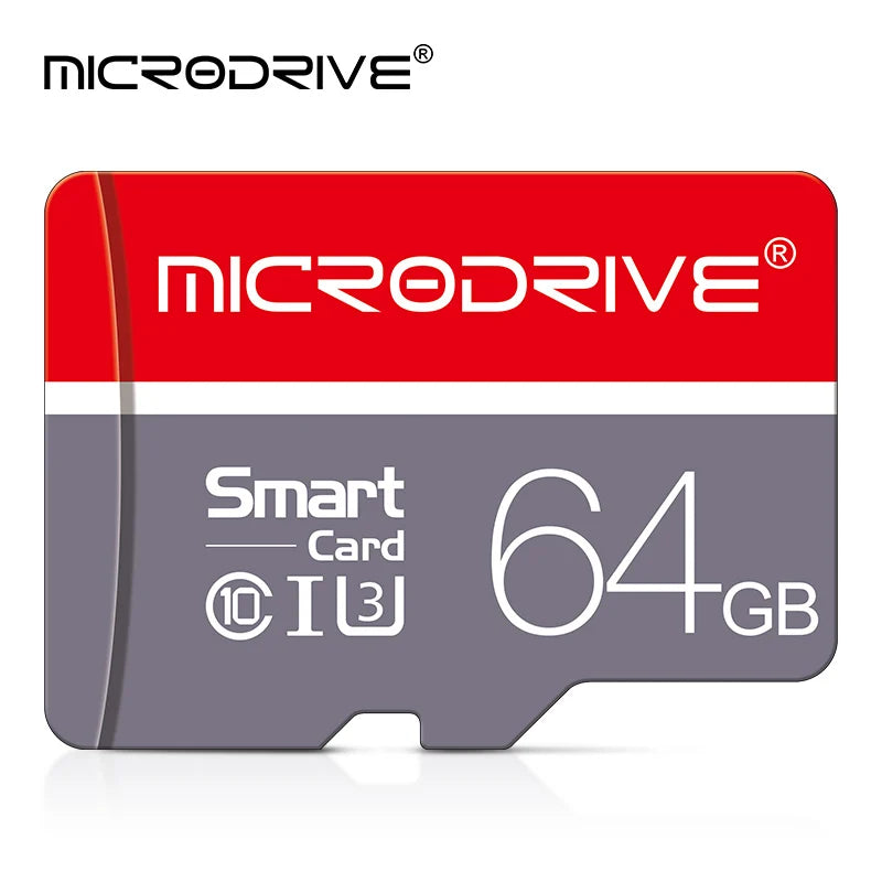 Class 10 High-Speed MicroSD Card with SD Adapter