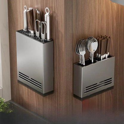 Wall-Mounted Kitchen Storage Rack
