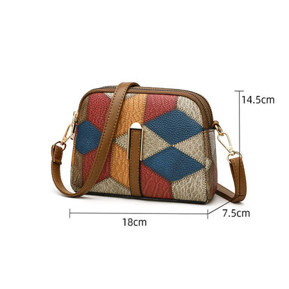 Women’s Designer Style Plaid Shoulder & Crossbody Tote Bag