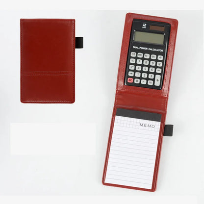 A7 Business Organizer Notebook with Calculator & Sticky Notes
