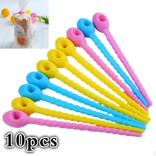 Reusable Silicone Bag Sealing Ties