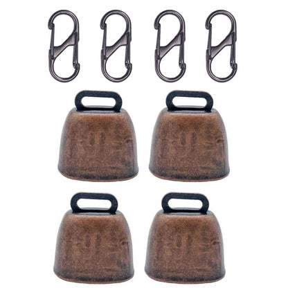 Title Livestock Grazing Bell with Locking Carabiner