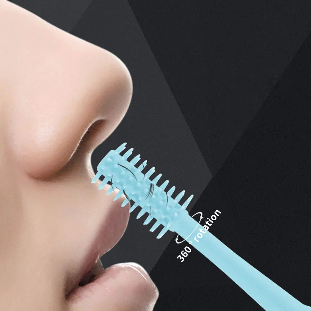 Portable Manual Nasal Nose Hair Trimmer Clipper With Storage Box