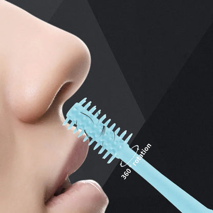 Portable Manual Nasal Nose Hair Trimmer Clipper With Storage Box